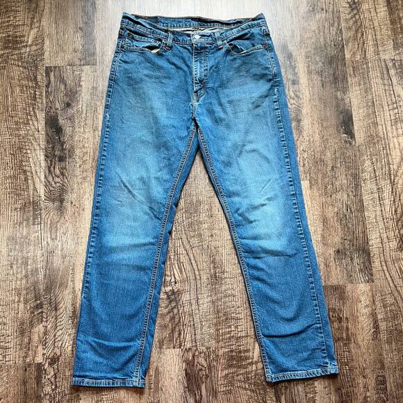 Levi’s 541 Athletic Taper Fit Medium Wash Denim Jeans Men Size 36x32 - Picture 2 of 13